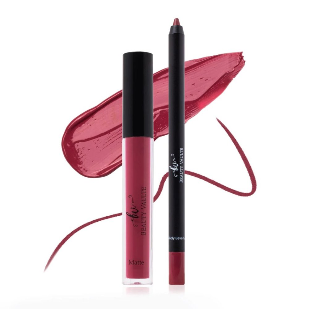 Beauty Vault Liquid Lipstick & Liner Duo